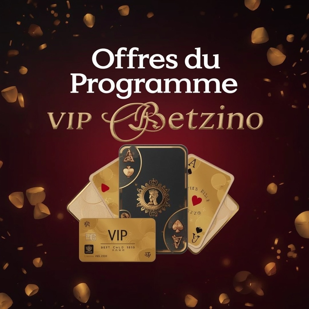 Offres du programme VIP Betzino: guide complet, niveaux, avantages et stratégies